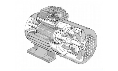 Trifase Autofrenanti serie BM in alluminio con freno in DC.,M.G.M.,Electric motors and inverters