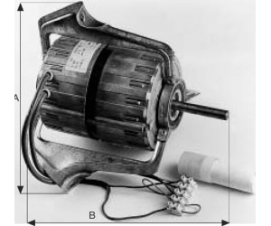 Motori originali NICOTRA serie DD, Motori di ricambio per ventilatori, Ventilazione & aspirazione